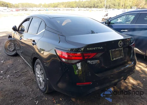 2021 Nissan Sentra S Xtronic Cvt from USA, damaged, VIN 3N1AB8BVXMY295533